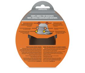 CINTA AMERICANA REFORZADA GORILLA TAPE PLATA 32 M x 48 mm